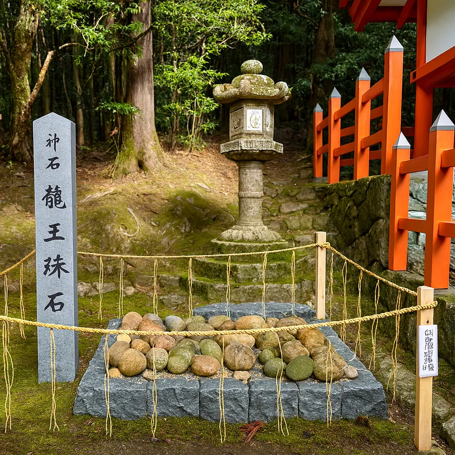龍王珠石（イメージ）