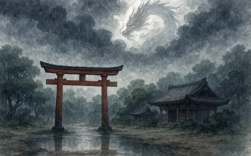 龍神信仰（イメージ）
