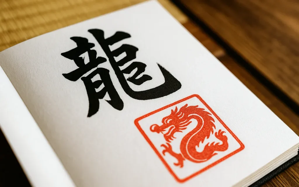 龍神の御朱印（イメージ）