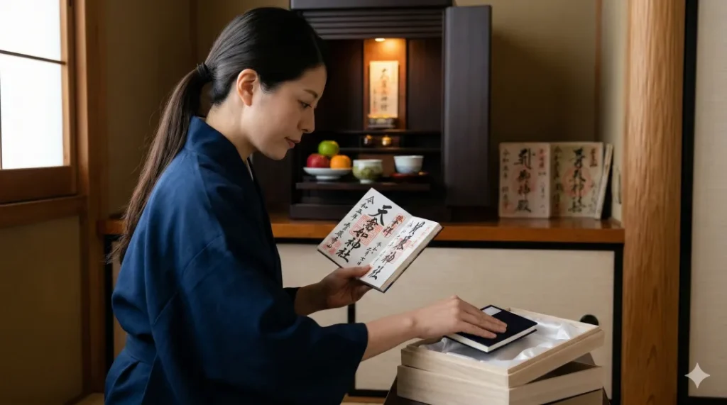 自分が亡くなった後に棺へ納める副葬品として御朱印帳を選ぶ日本人女性