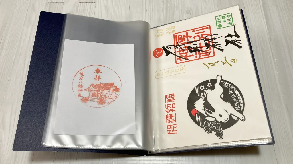 100均で購入したA5のクリアファイル
