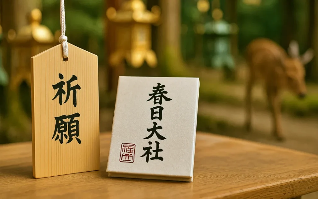 祈願札と御朱印