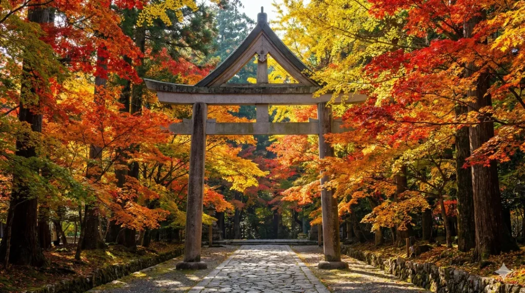 山王造りの鳥居（イメージ）