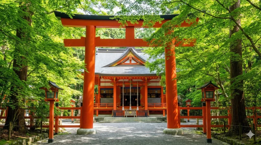 龍田大社 鳥居（イメージ）