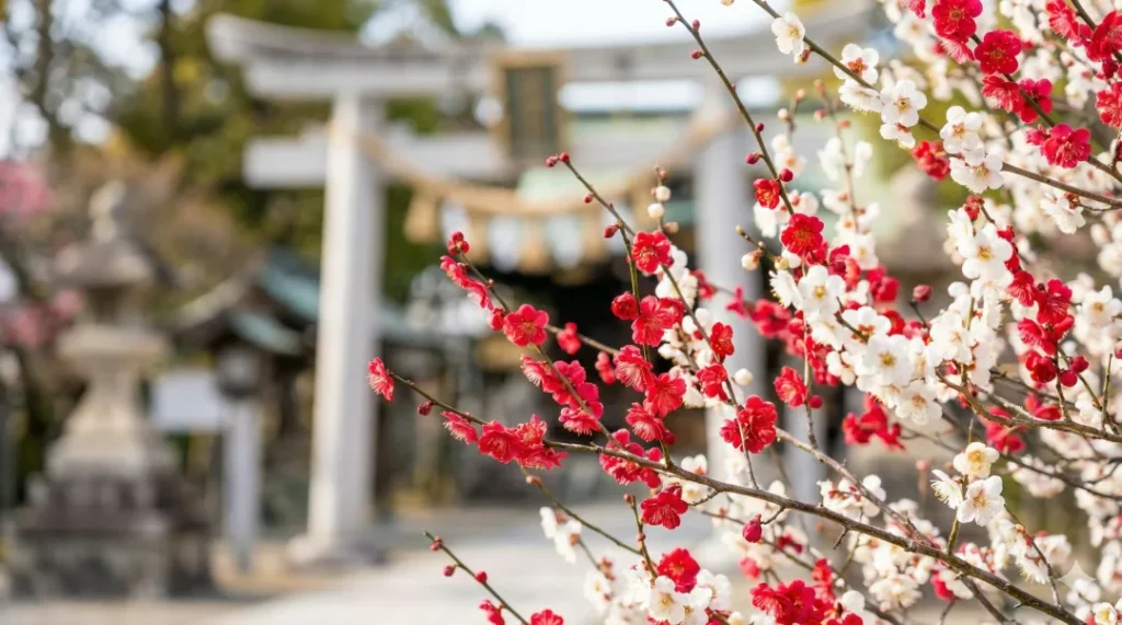 早春の梅の花（イメージ）