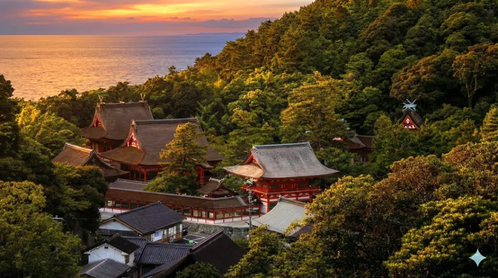 日御碕神社俯瞰図