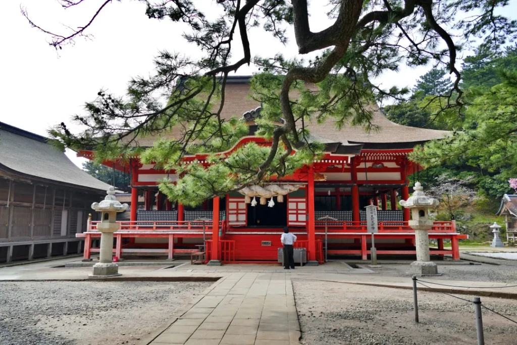 下の宮 拝殿