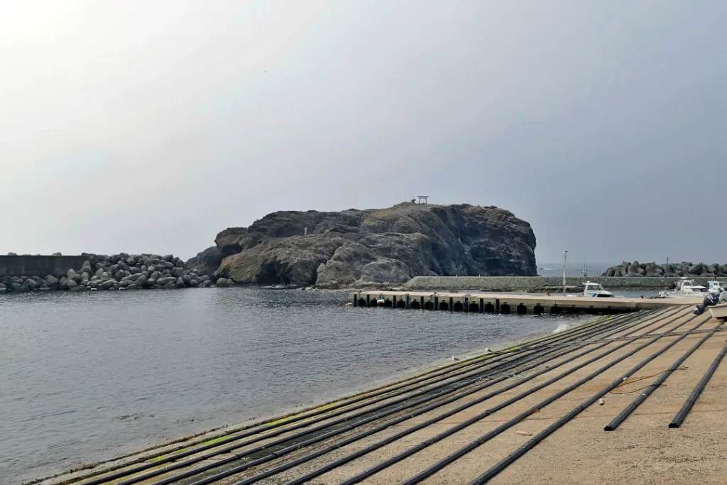 経島全景