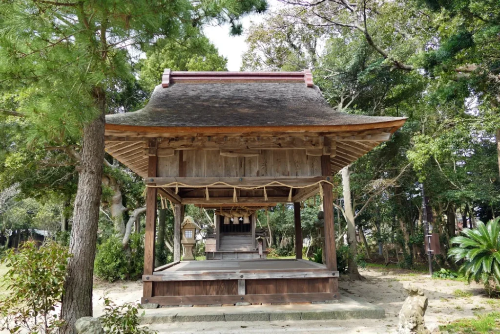 湊社 拝殿