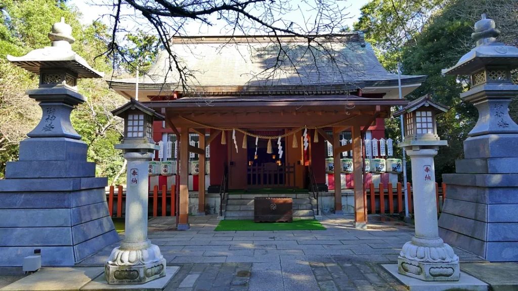 息栖神社 拝殿