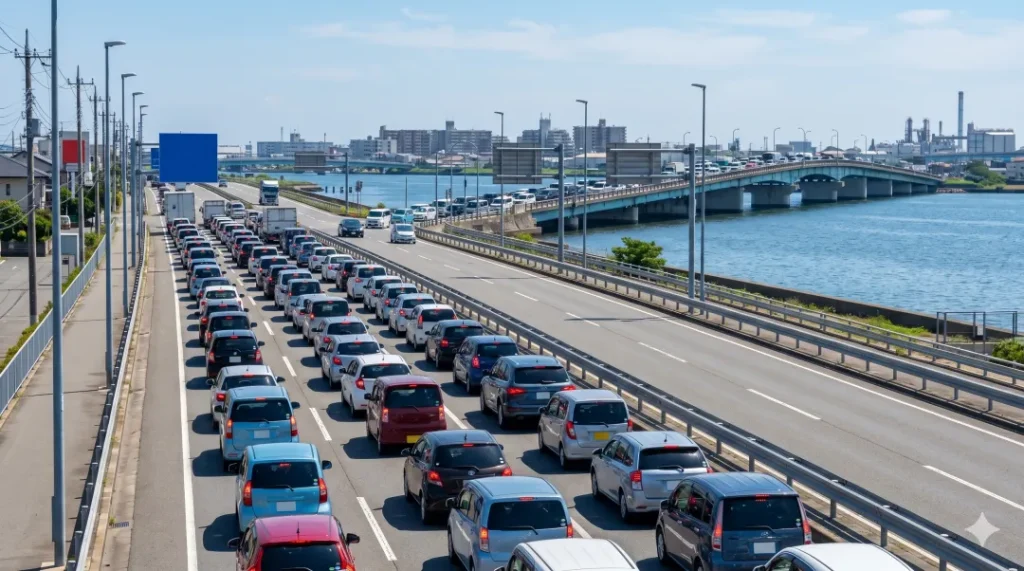 渋滞のイメージ