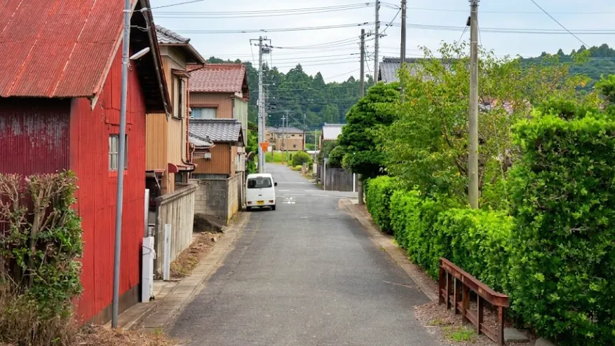 旧参道の出発地点